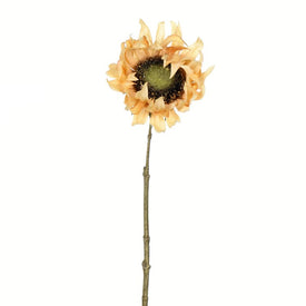 24" Artificial Mustard Sunflower Stems 4-Pack