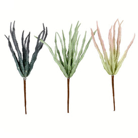 11" Artificial Mixed Green Haworthia Assorted Sprays 6-Pack