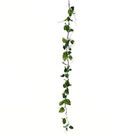 Vickerman 56" Artificial Green Hop Leaf Garland, Pack of 2