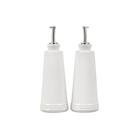 Signature Oil and Vinegar Set - White