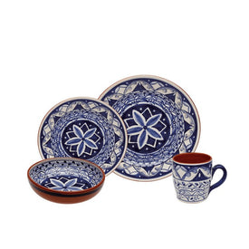 Alentejo Terracotta Four-Piece Dinnerware Place Setting