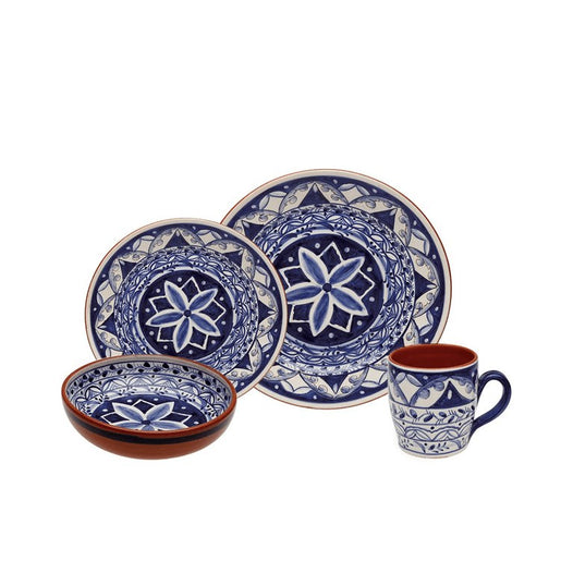 Alentejo Terracotta Four-Piece Dinnerware Place Setting