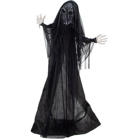 4' Shakey the Animated Reaching Reaper Indoor/Outdoor Battery-Operated Halloween Decoration