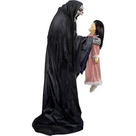 Soul Sucker by Tekky Indoor/Covered Outdoor Premium Plug-In/Battery Operated Halloween Animatronic
