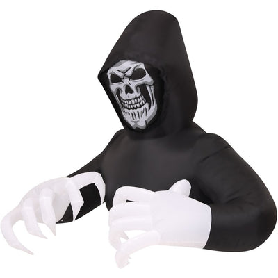 5' Inflatable Pre-Lit Grim Reaper