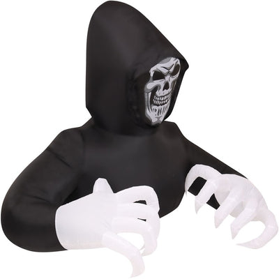 5' Inflatable Pre-Lit Grim Reaper