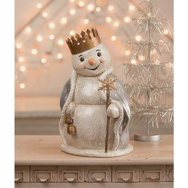 Frosted Metallics Snowman