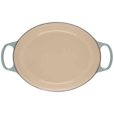 Signature 9-Quart Cast Iron Round Dutch Oven with Stainless Steel Knob - Sea Salt