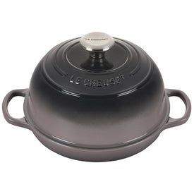 Signature 1.75-Quart Enameled Cast Iron Bread Oven - Oyster