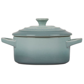 9 Oz Stoneware Mini Round Cocotte - Sea Salt