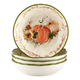 Harvest Morning Soup Bowls Set of 4