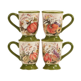 Harvest Morning Mugs Set of 4