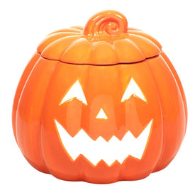 Scaredy Cat Pumpkin 3-D Treat Jar