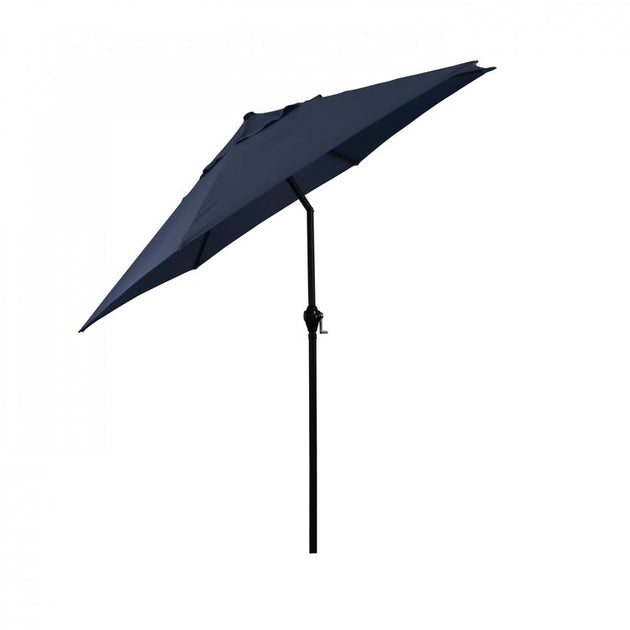 astella patio umbrella 9' Steel Market Patio Umbrella with Crank Lift and Push-Button Tilt