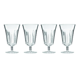 French Perle Tall Stem Glasses Set of 4