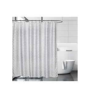 Product Image: 205907-GRY-3PC Bathroom/Bathroom Accessories/Shower Curtains