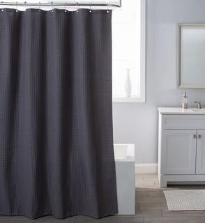 Product Image: 205803-GRY-3PC Bathroom/Bathroom Accessories/Shower Curtains