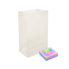 Color-Changing Battery-Operated LED Luminaria Kit with Timer Set of 6