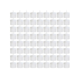 Unscented 10-Hour Votive Candles Set of 72