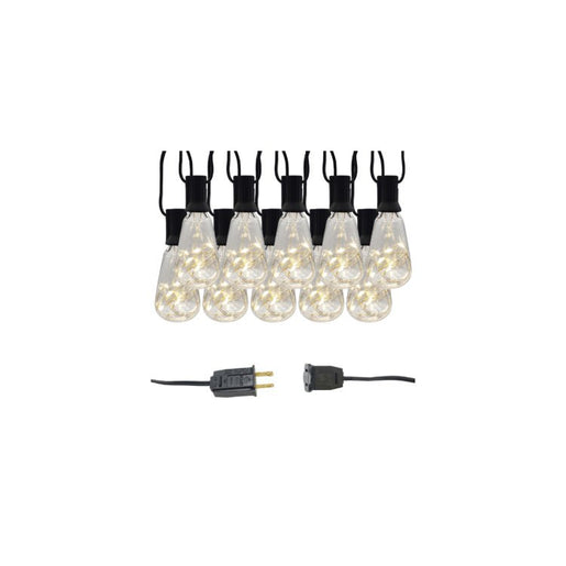 Electric Eddison String Lights Filled with Soft White Fairy Lights