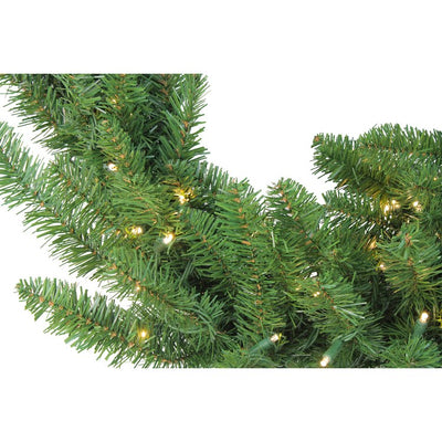 25' x 18" Pre-Lit Buffalo Fir Commercial Christmas Garland
