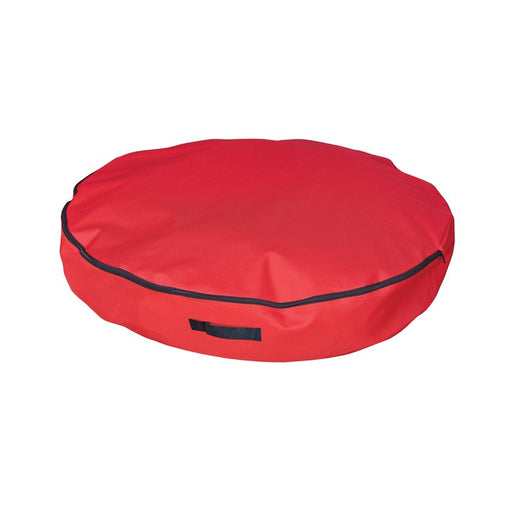 36" Red Premium Christmas Wreath Storage Bag