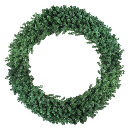 72" Unlit Windsor Pine Green Artificial Christmas Wreath