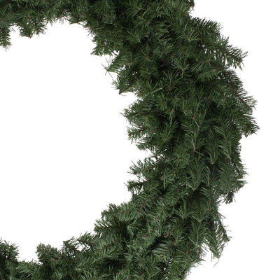 48" Unlit Canadian Pine Artificial Christmas Wreath