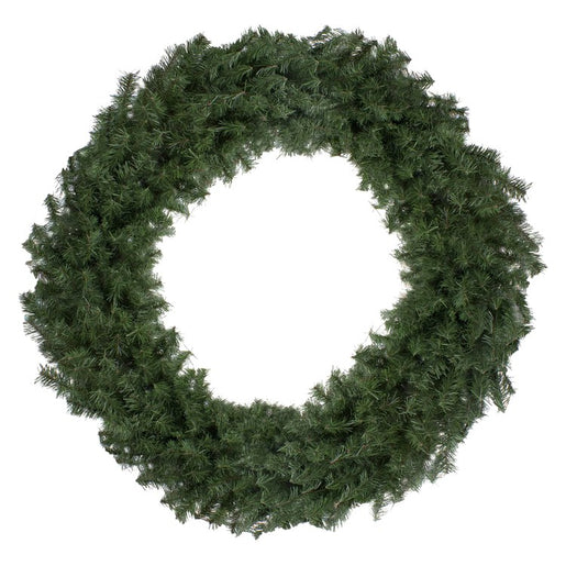 48" Unlit Canadian Pine Artificial Christmas Wreath