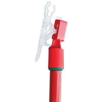 Ladderless Red and Green Light Hanging Kit with 11' Pole and 25 Clips