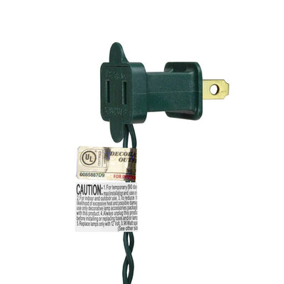 200-Count Multi-Color LED Wide-Angle Christmas Lights 49' Green Wire