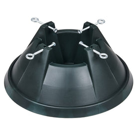 Green Live Christmas Tree Stand for Trees Up to 8' Tall
