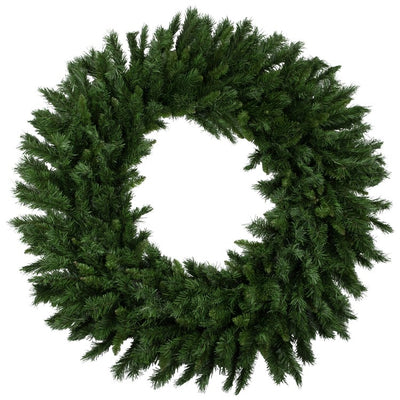 48" Unlit Lush Mixed Pine Artificial Christmas Wreath