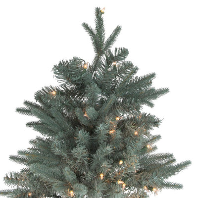 10' Pre-Lit Slim Washington Fraser Fir Artificial Christmas Tree with Clear Lights