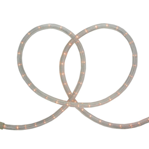 100' Clear Incandescent Outdoor Christmas Rope Lights