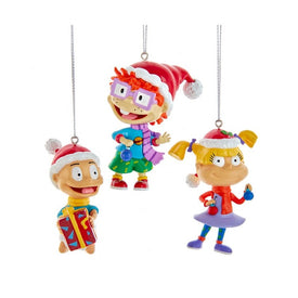 Rugrats Blow Old Ornaments Set of 3