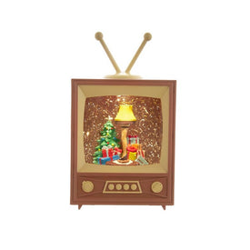 8.5" A Christmas Story Battery-Operated LED Musical Television Tabletop Decoration