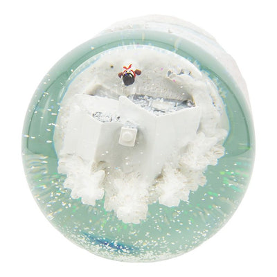 4.73" (120MM) Musical Snowy House Water Globe