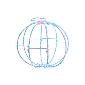 8" LED Clear Wire Foldable Metal Sphere