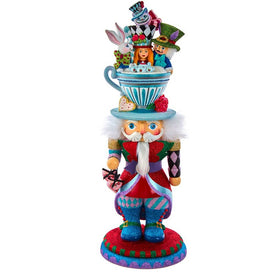 18" Hollywood Alice Teacup Hat Nutcracker