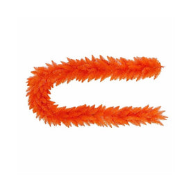 9' Unlit Orange Garland