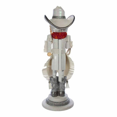 18" Hollywood Rhinestone Cowgirl Nutcracker
