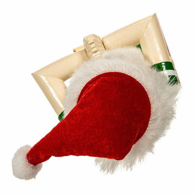 15" Wooden Yoga Santa Nutcracker
