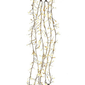 9.8' Cluster Light Set with 300 Warm White LED Lights