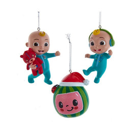 Cocomelon Ornaments Set of 3