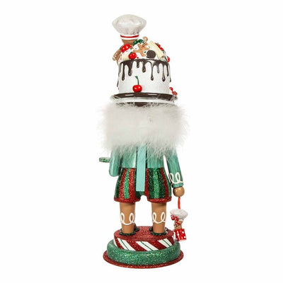 15" Hollywood Nutcracker with Gingerbread Baker Hat