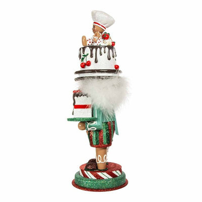 15" Hollywood Nutcracker with Gingerbread Baker Hat
