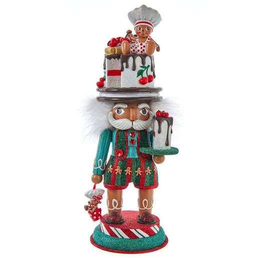 15" Hollywood Nutcracker with Gingerbread Baker Hat