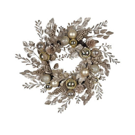 24" Unlit Rattan Wreath
