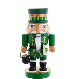 10" Wooden Irish Nutcracker
